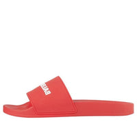 Balenciaga Pool Slides 'Red' 565826W1S806090