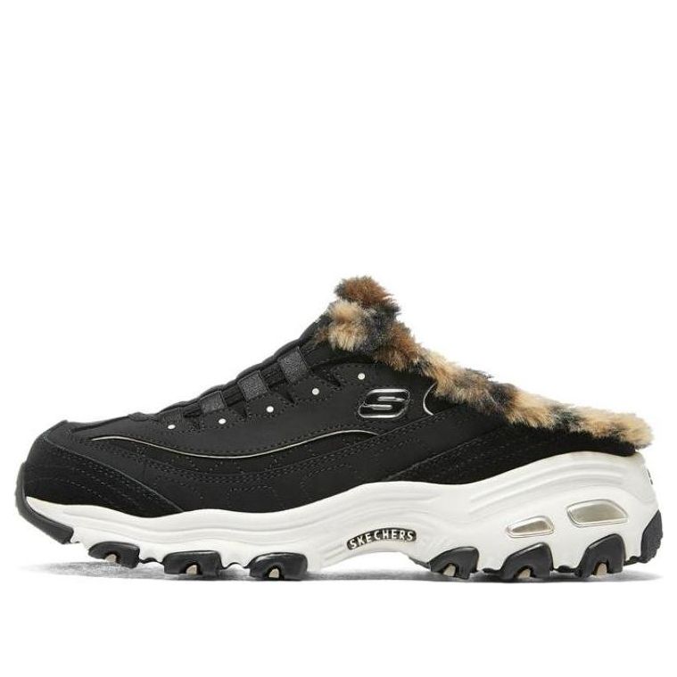 (WMNS) Skechers D'Lites1.0 'Black' 149784-BLK