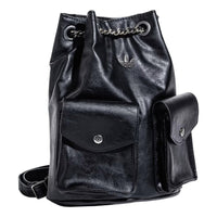 (WMNS) adidas Originals Polyurethane Backpack 8L 'Black' KW4750