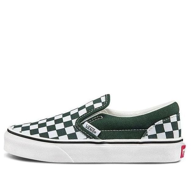 Vans Classic Slip-On Sneakers K Green/White VN0A5KXM8CA