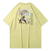 Li-Ning x BAD FIVE Basketball Series Printing Tee 'Yellow Green' AHSQ803-4