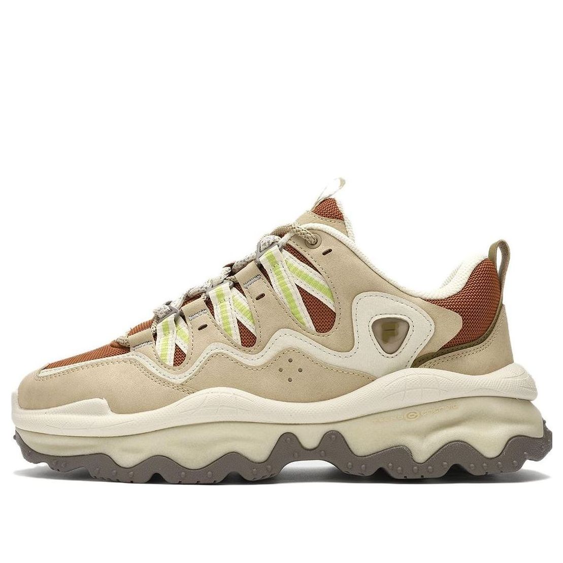 FILA FUSION QD96 Athletic Shoes 'Khaki Brown' T12M341109FGM