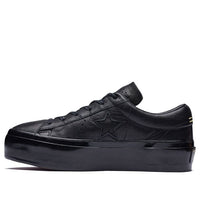 (WMNS) Converse One Star Platform Ox 'Black' 559898C