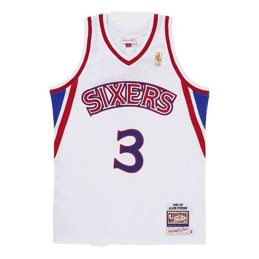 Mitchell & Ness NBA SS22 AU 96-97 76 3 AJY4GS18101-P76WHIT96AIV