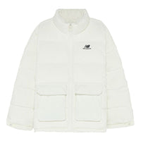 New Balance UNI Active Short Down Jacket 'White' 5PC44683-IV