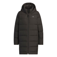 (WMNS) adidas Mid Length Down Jacket 'Black' IL8938