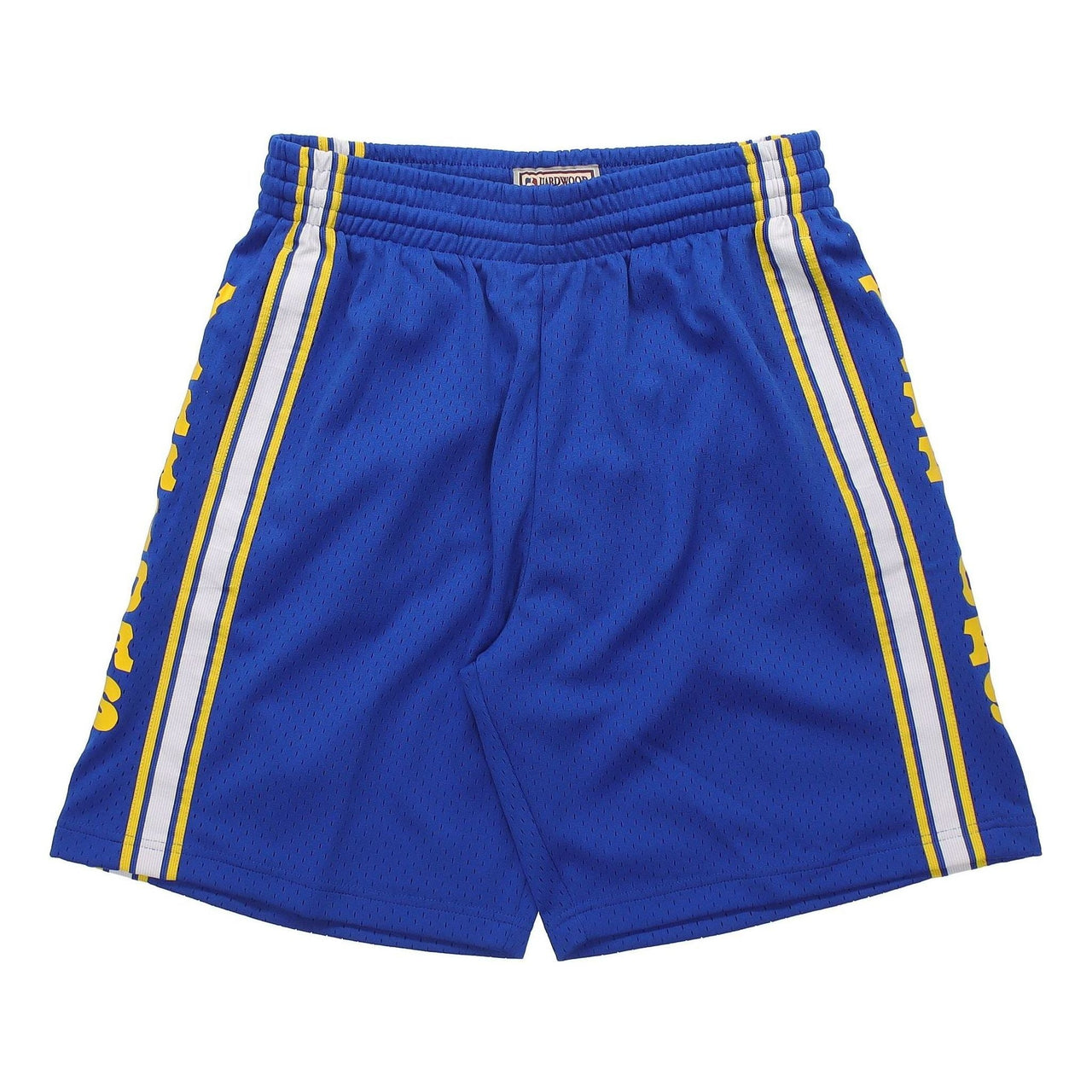 Mitchell & Ness NBA Swingman Shorts Golden State Warriors Road 1981-82 'Blue Yellow' SMSHGS18502-GSWROYA81
