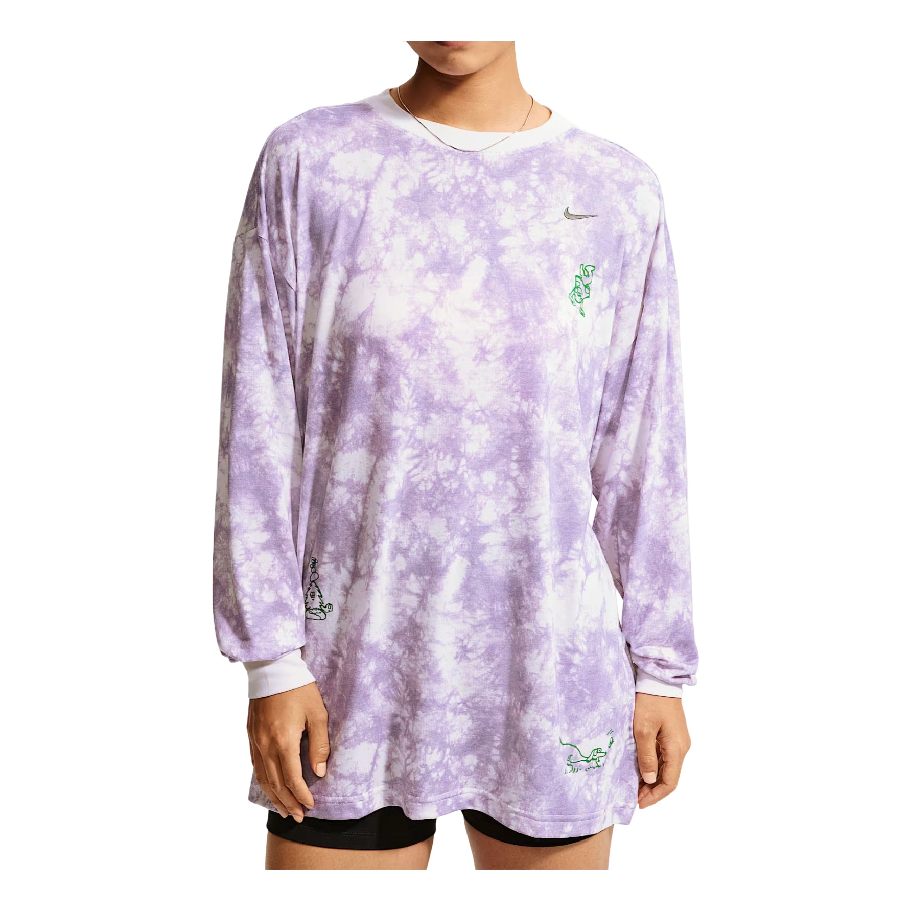 (WMNS) Nike Sportswear Oversized T-Shirt 'Monarch Purple' IW1215-544