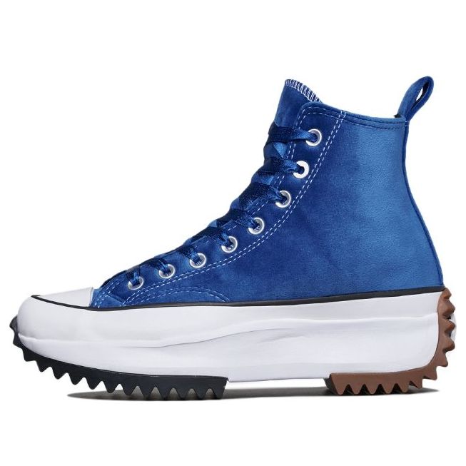 Converse Run Star Hike High-Top Canvas Shoes Blue 172504C