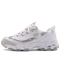 (WMNS) Skechers D'Lites 1.0 GS White/Grey 66666054-WSL