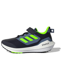 (GS) adidas EQ21 Run 2.0 Bounce Sport Running 'Black Solar Green' GY4366