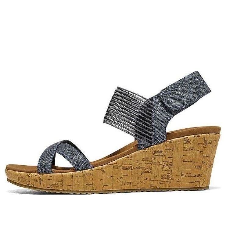 (WMNS) Skechers Beverlee-Casual Outing 'Grey Khaki' 119323-NVY