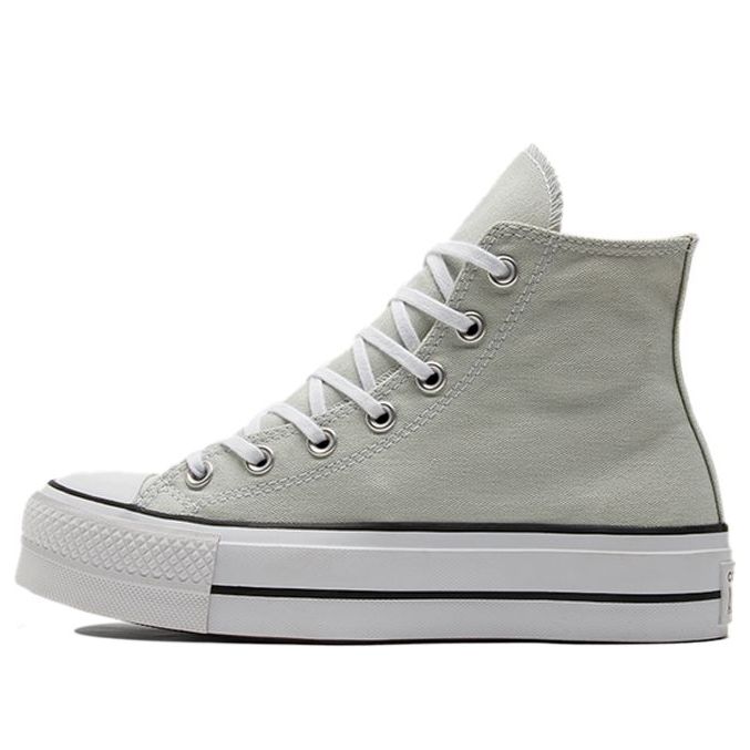 (WMNS) Converse Chuck Taylor All Star Lift Platform High 'Light Silver' 572720C