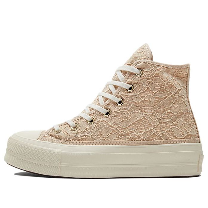 (WMNS) Converse Chuck Taylor All Star High 'Lace - Farro' A01773C