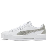 (WMNS) PUMA Carina Crew Metallic 'White Grey' 368879-01