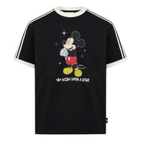 adidas x Disney Mickey Mouse Wish T-Shirt Asia Sizing 'Black' KT7774