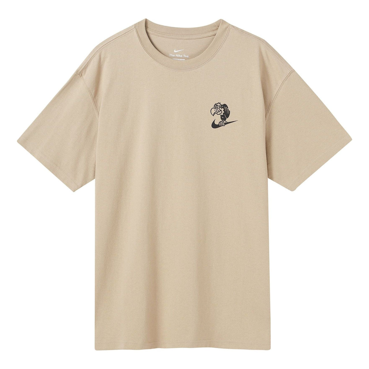 Men's Nike Cartoon Pattern Printing Casual Round Neck Short Sleeve Beige T-Shirt DR8915-250