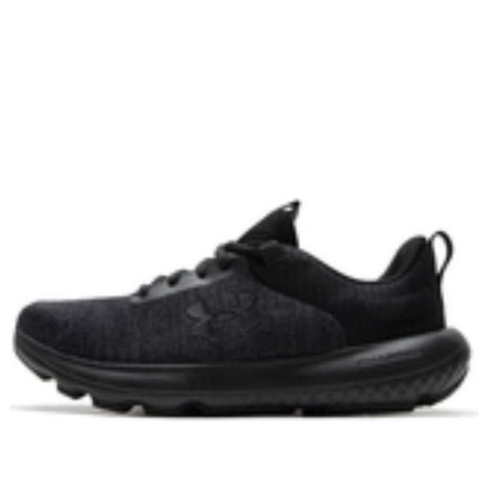 (WMNS) Under Armour Charged Revitalize Running Shoes 'Black' 3026683-002