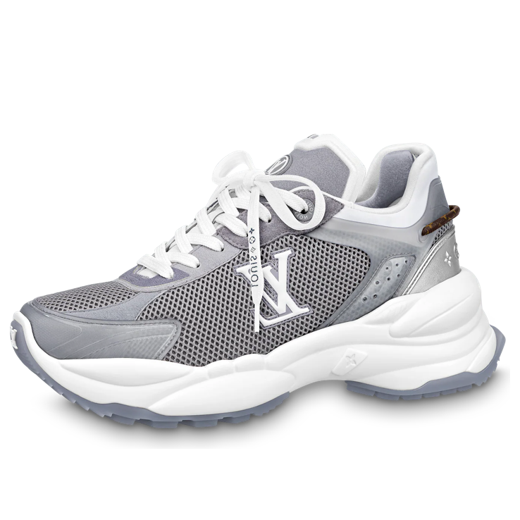 (WMNS) LOUIS VUITTON Run 55 Sneakers 'Grey Silver' 1ABVJ4