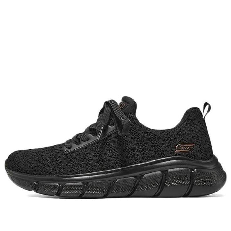 (WMNS) Skechers Bob's Sport Bobs Squad 'Black' 117347-BBK