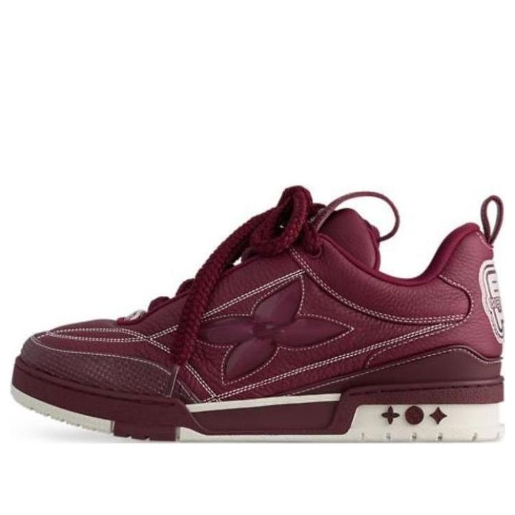 LOUIS VUITTON Skate Sneakers 'Burgundy' 1ABZ6D
