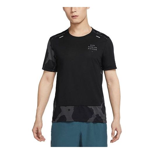 Nike Dri-FIT Land Division Round Neck Tee 'Black' DQ4758-010