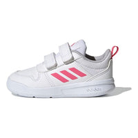 (TD) adidas Tensaur Shoes White/Pink S24059