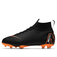 (GS) Nike Mercurial Superfly 6 Elite FG 'Black Total Orange' AH7340-081