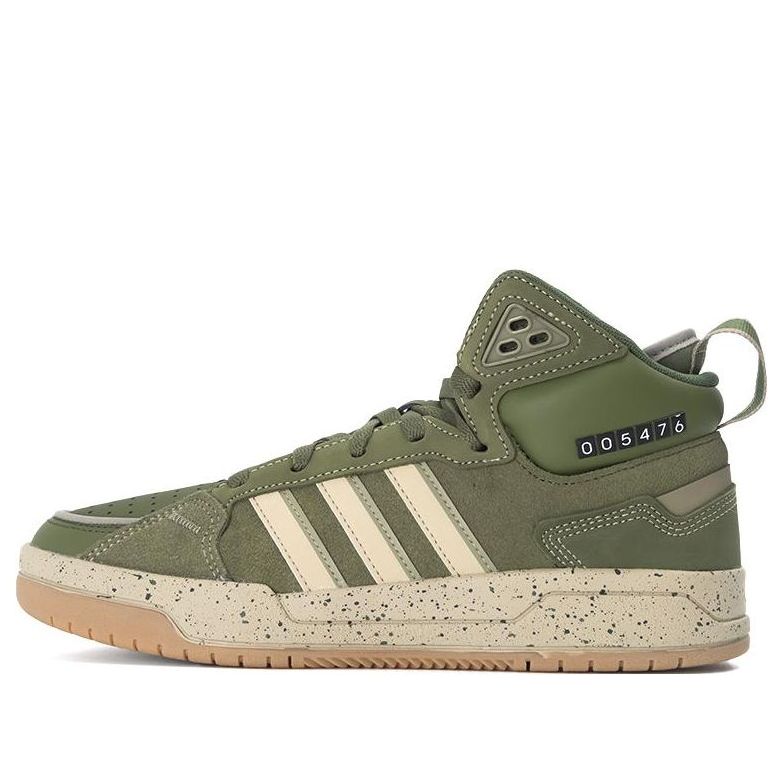 adidas NEO 100DB Mid 'Green Creamyellow' HP6896