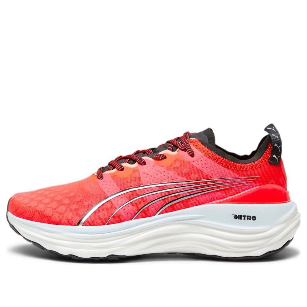 (WMNS) PUMA ForeverRun Nitro 'Fire Orchid Silver' 377758-09