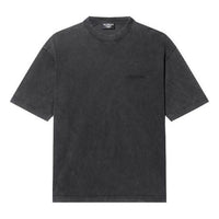 Balenciaga Logo T-Shirt Medium Fit 'Grey' 612966TLVB91146