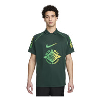 Nike Dri-FIT Brazil Football Polo Shirt 'Dark Green' FZ2949-397