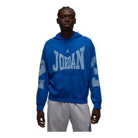 Air Jordan Brooklyn Collegiate Pullover Oversized Hoodie 'Sport Blue Sail' HV0093-459