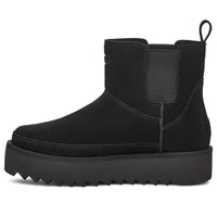 (WMNS) UGG Classic Chelsea Platform Mini Boot 'Black' 1158051-BLK