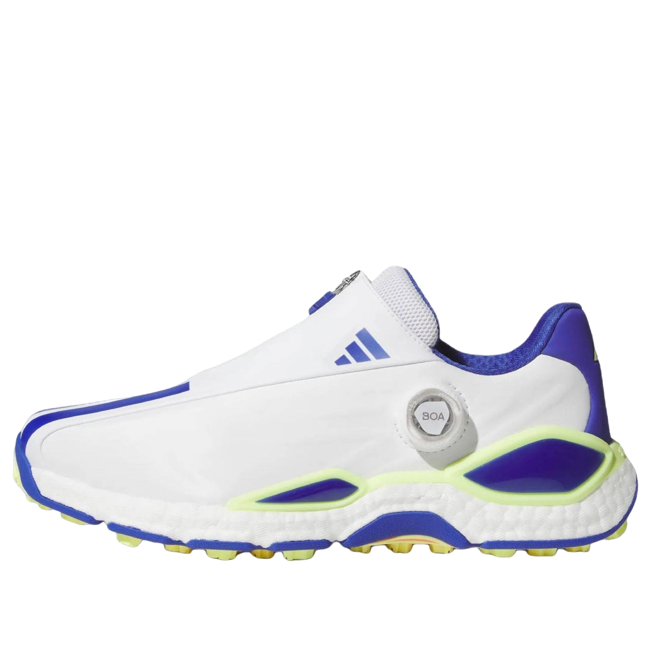 adidas Codechaos 27 Boa Spikeless Golf 'White Dual Indigo Frozen Lemon' KI5739