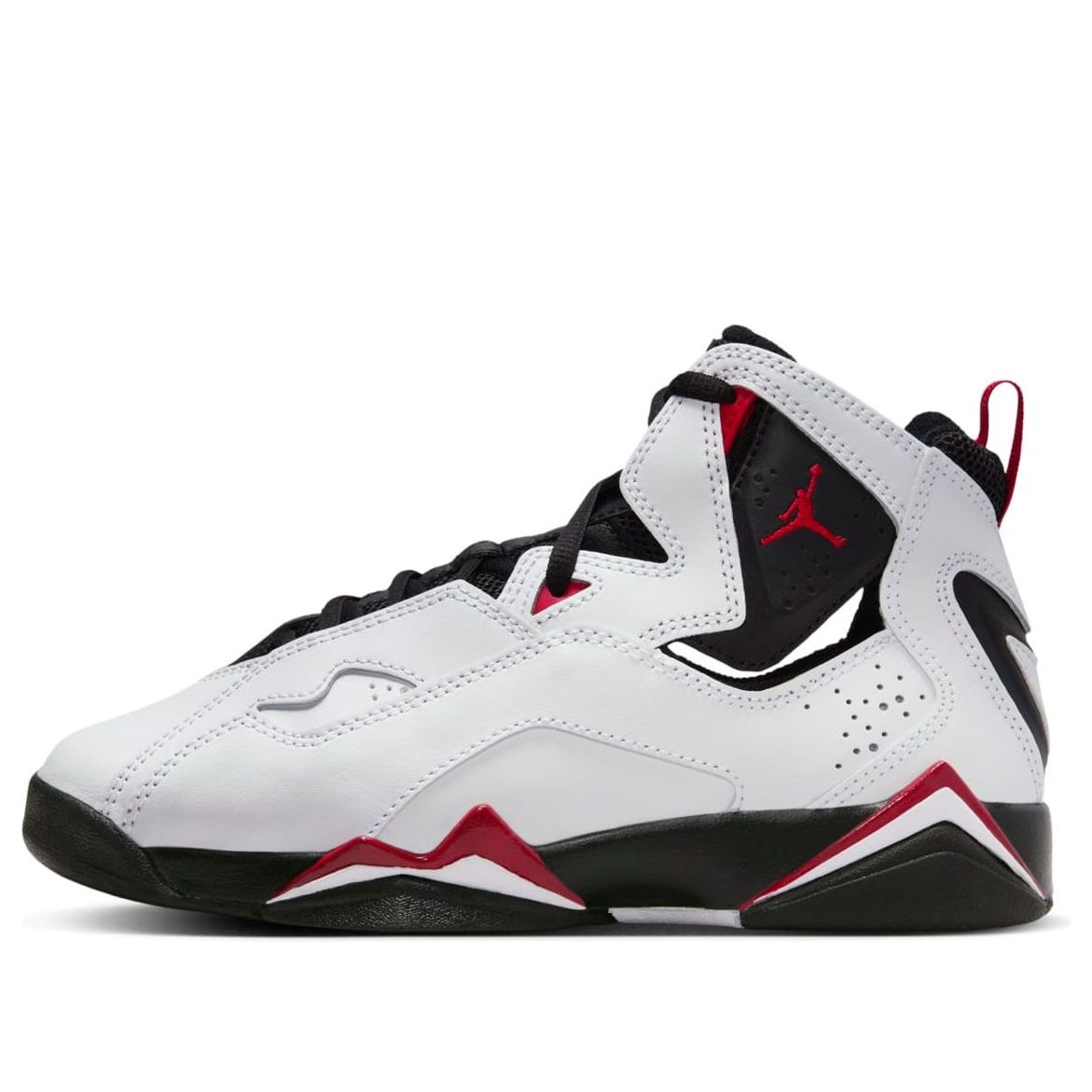 (GS) Air Jordan True Flight 'White Black Varsity Red' 343795-160