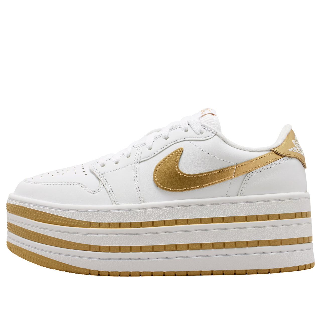 (WMNS) Air Jordan 1 Triple Stack SE 'White Metallic Gold' IV5090-100