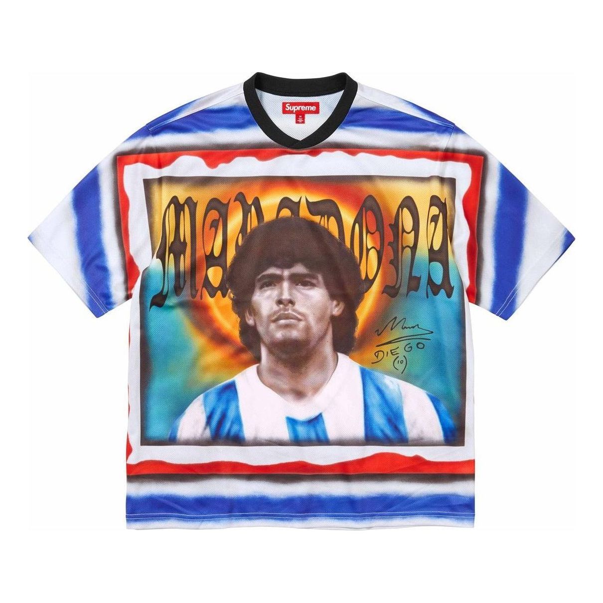 Supreme Maradona Soccer Jersey 'Multi-Color' SUP-SS24-131