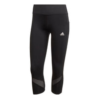 (WMNS) adidas Own The Run 3/4 Leggings Asia Sizing 'Black' FS9833