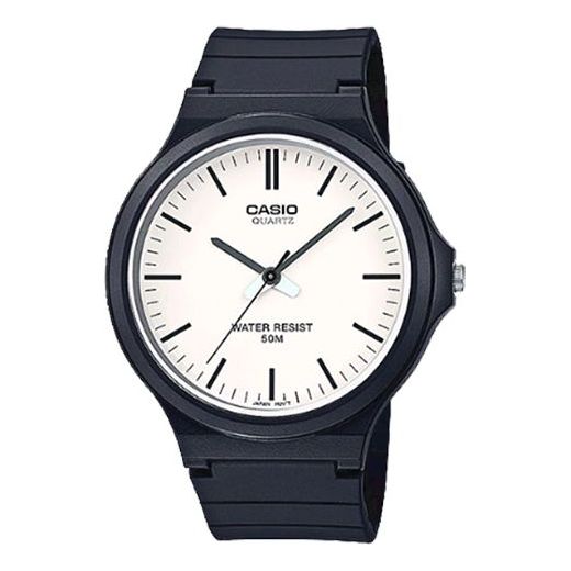 CASIO Waterproof Sports Unisex Black Analog MW-240-7E