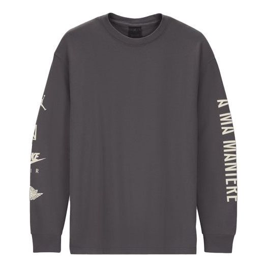 Air Jordan x A Ma Maniere Long Sleeves T-Shirt 'Grey' CV3448-099