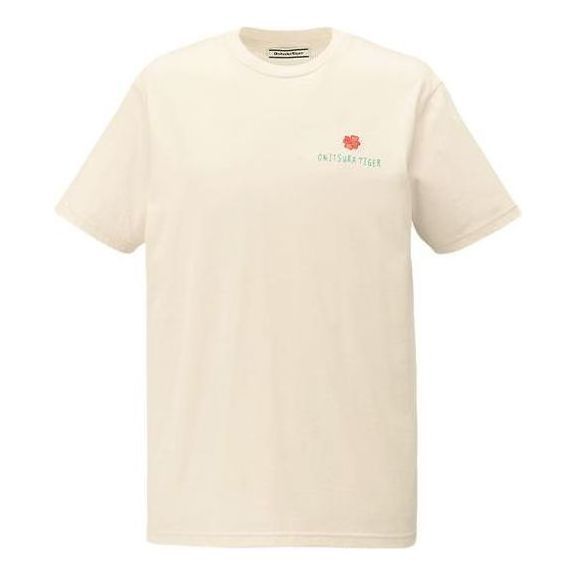 Onitsuka Tiger Graphic T-shirt 'Off White' 2183B302-700