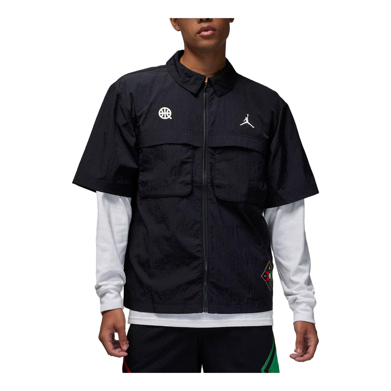 Air Jordan Quai 54 Warm-Up Top 'Black' FJ6989-010