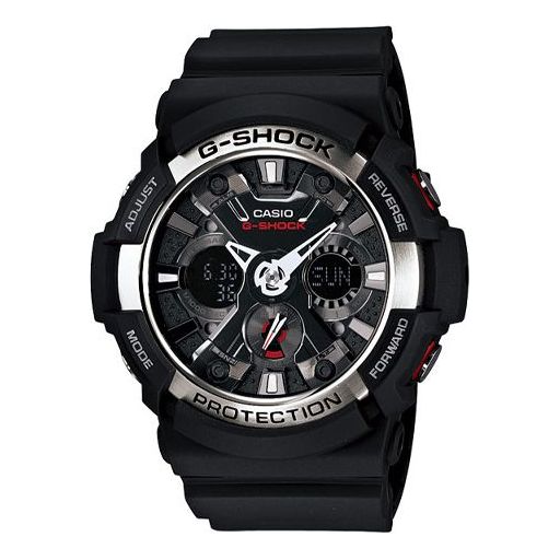CASIO G-Shock Analog-Digital 'Black' GA-200-1A