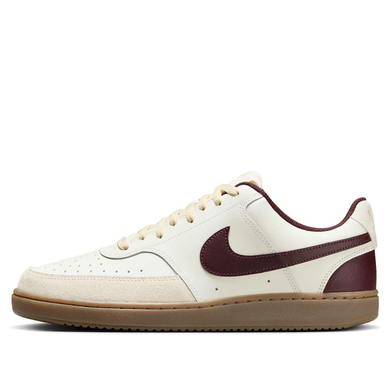 Nike Court Vision Low 'Sail Burgundy Crush Gum' HV2530-101