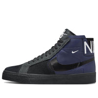 Nike SB Blazer Mid Premium 'Black/Navy' FD5113-400