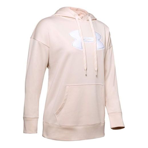 (WMNS) Under Armour UA Fleece Training Sports Pink Red 1348246-675