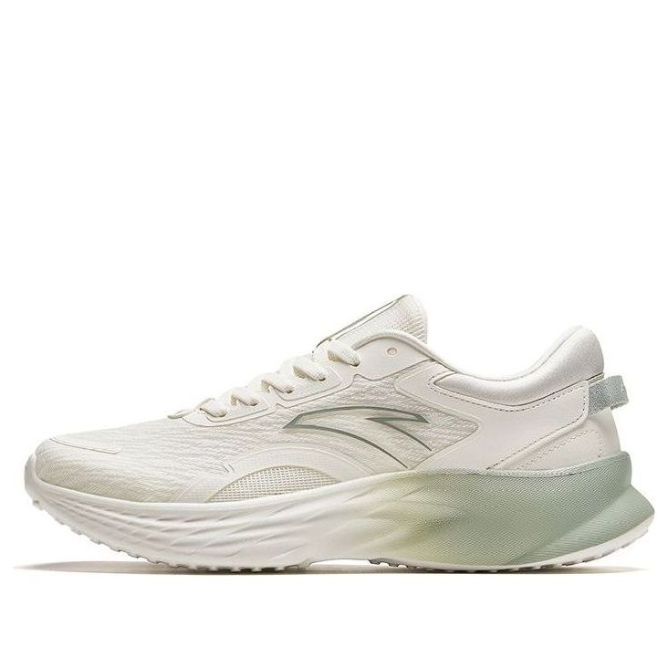 (WMNS) ANTA Running Series Sneakers 'White Green' 922425517-4