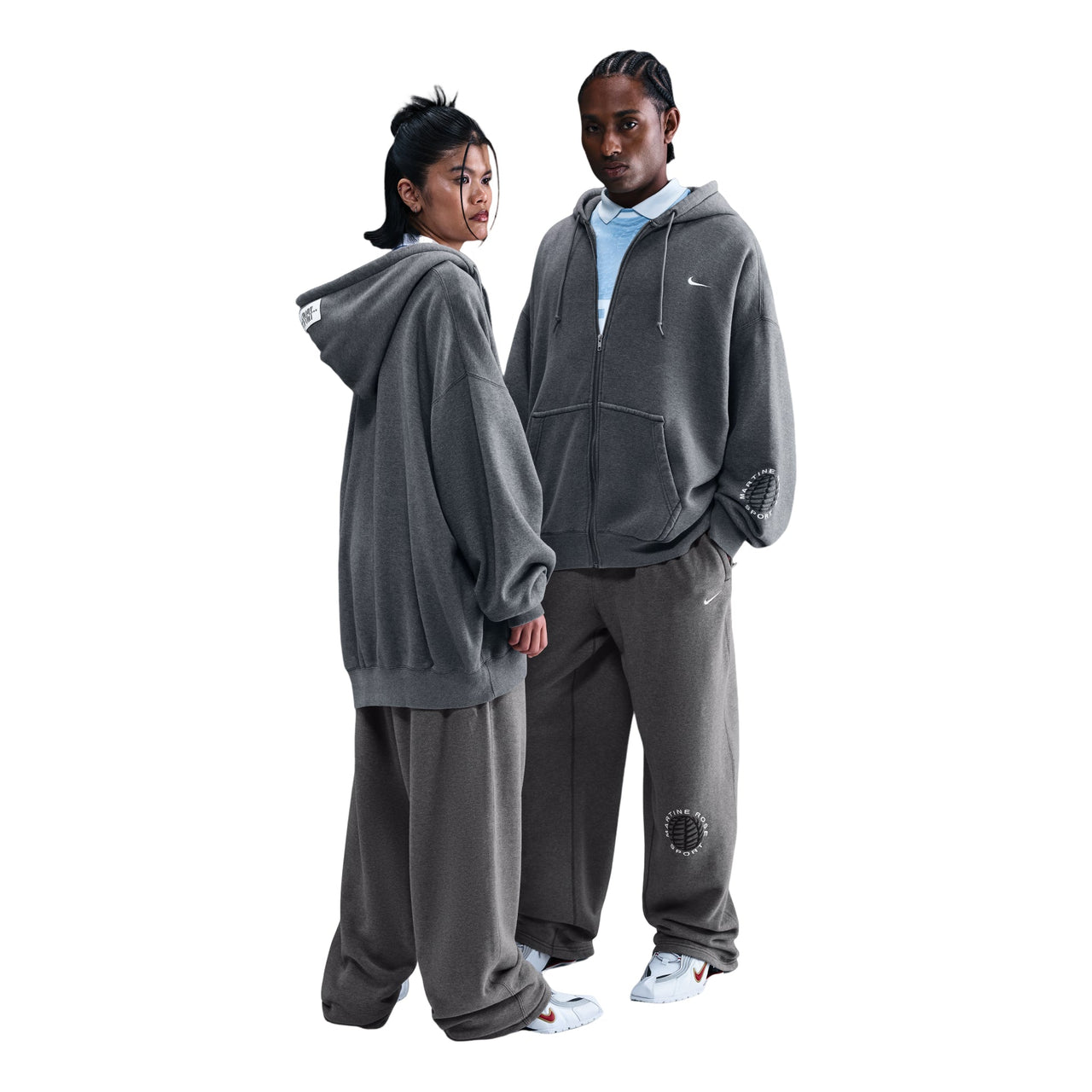 Nike x Martine Rose Fleece Trousers 'Grey' HM9033-002