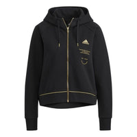 (WMNS) adidas Adi Logo Jacket 'Black' HG1840
